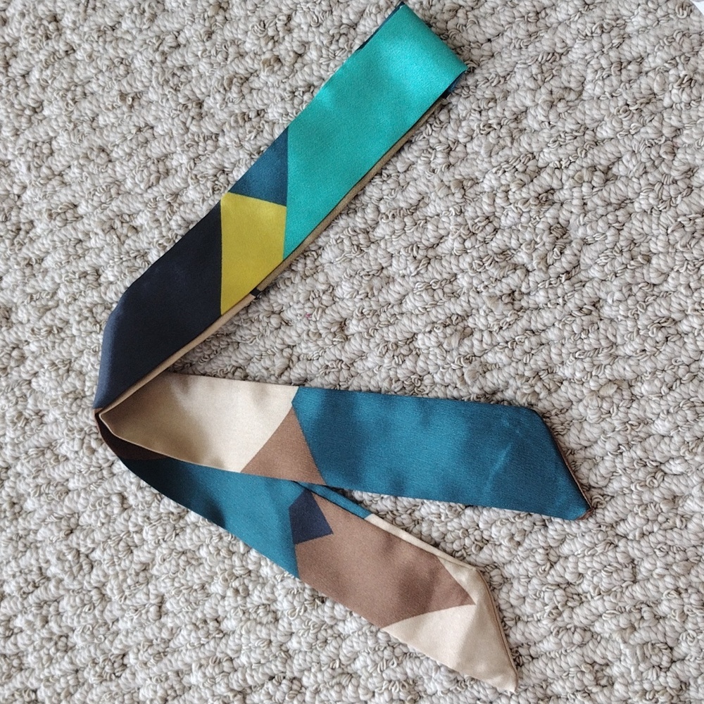 Colorful Twilly Scarf - Picture 4 of 9